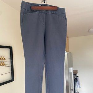 Ann Taylor Loft Cropped Gray Trousers